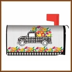 Evergreen Mailbox Cover * Plaid Truck Floral Strong Magnets - Brand New. Fixed Price $17.08.