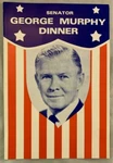 1967 Senator George Murphy Dinner Republican Tarrant County Fort Worth Texas. Fixed Price $8.86.