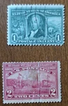 1909 Us Stamps Hudson-fulton Celebration 1C Green & 2C Carmine United States. Fixed Price $8.75.