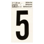 Hy-ko 2" Reflective Number 5 (10 Pcs.). Fixed Price $13.03.