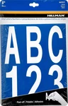 Hillman 847017 3" Peel-off White Vinyl Letters & Numbers Pack. Fixed Price $11.02.