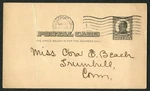 1910 Us Postal Card Mckinley 1C Bridgeport Ct Daughters Of 1812 Society Meeting. Fixed Price $7.20.