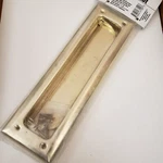 Ultra Letter Slot Outside Flap Matching Inside Trim Brass Plated 3 X 10". Fixed Price $24.95.