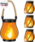 GEN2 Lanterns Outdoor With Ultra-real Flame, Dual Charging (usb/solar) &. Fixed Price $93.00.