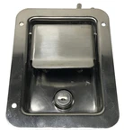 Buyers L3885 Standard Size Ss Flush Mount Rectangular Paddle Latch Steel. Fixed Price $18.00.