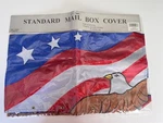 Vtg Mail Box Cover 90S Cbk Ltd Nylon Standard 18" 20" W American Flag Eagle. Fixed Price $13.44.