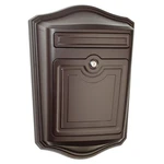 Maison Mailbox, Wall-mount, Rubbed Bronze, 19.37 36.86-IN. 2540RZ-10. Fixed Price $105.53.