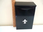Vintage Black Wall Mount House Mailbox " Great Item. Fixed Price $40.99.