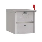 Mailbox Heavy Duty New Aluminum Post Mount Roadside Letter Large Locking. Fixed Price $209.83.