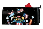 Patriotic Hat Flags Mailwrap Magnetic Cover Standard. Fixed Price $15.99.