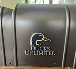 Ducks Unlimited Architectural Mailbox Post Mount Oil Rubbed Bronze 21" Large. Fixed Price $299.95.