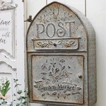 Big Fortune Wall Mount Mailbox House Outside Vintage Metal Door Anti. Fixed Price $65.23.