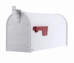 Architectural Mailboxes Admiral Textured Medium, Aluminum, Post Mount. Fixed Price $54.00.
