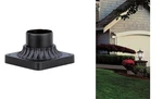 Westinghouse 6790100 Pedestal Mount For Post Lantern, Count (pack Of 1). Fixed Price $43.25.