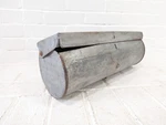 Vintage Hessler Co Mailbox Industrial Round Rural Wall Post Mount Antique. Fixed Price $140.00.