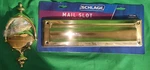Lot* Schlage SC620B3 Mail Slot Bright Brass Finish 11"X2" New Door Knocker. Fixed Price $24.30.