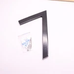 Montague Metal Products Floating House Number Black X 5.88 0.375. Fixed Price $6.12.