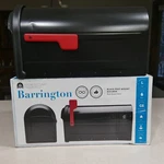 Architectural Mailboxes Barrington Black, Large, Steel, Post Mount 7900-1B-R-10. Fixed Price $32.50.