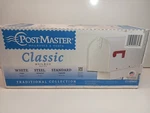 Post Master Mailbox Roadside Classic White Standard C1100W00. Fixed Price $31.99.