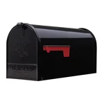 Architectural Mailboxes Elite Galvanized Steel, Large, Post-mount In Bla. Fixed Price $31.94.