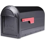 Architectural Mailboxes 7900-1B-R-10 Barrington Postmount Mailbox, Large, Black. Fixed Price $88.70.