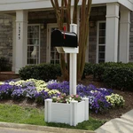 4.5FT (1 Post W/planter) No Dig Zippity Majestic Mailbox With. Fixed Price $183.74.