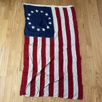 Vintage Valley Forge 13-STAR Betsy Ross Flag 5X3 Sewn Cotton Usa Old Glory. Fixed Price $79.99.