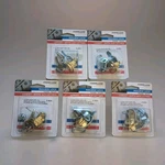Prime-line 4634 Counter Clockwise 5 Cams Pin Mail Box Lock, Brass Face- Pk. Fixed Price $25.00.