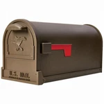 Solar AR15T0AM Large Galvanized Arlington Post Mount Mailbox. Fixed Price $118.78.