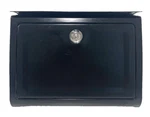 Black Architectural Mailboxes Galvanized Steel Wall Mount With Key. Fixed Price $10.00.