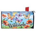 Briarwood Lane Butterflies And Poppies Mailbox Cover. Fixed Price $16.95.