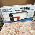 Flambeau Ezmail Mailbox 6529MW White Plastic Rust Dent Proof Fully Assembled. Fixed Price $39.00.
