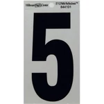 Hillman 844101 Black/silver Mylar Self-adhesive #5 Number In. (pack Of 6). Fixed Price $7.87.