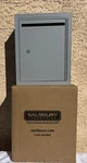 Salsbury Industries 2240AP Lockable Letter Box With Commercial For Privacy. Fixed Price $229.19.