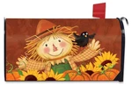 Briarwood Lane Happy Scarecrow Fall Mailbox Cover. Fixed Price $15.95.