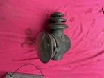 Vintage Brass Solar Antique Kerosene Car Lamp. Early 1900. Fixed Price $195.00.