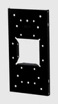 Black Solar Group Universal Mailbox Steel Mounting Bracket Board 6" UMBS0B06. Fixed Price $29.99.