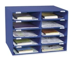 Pacon Classroom Keepers Mailbox - 10 Compartment Blue (PAC001309). Fixed Price $50.29.