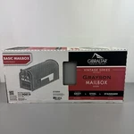 Nib Gibraltar Industries ST100000 Steel Grayson Post Mount Mailbox Textured. Fixed Price $30.00.