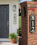 5.25 X16 Stone Home Street Address Number Plaque Outdoor Mailbox Sign. Fixed Price $49.99.