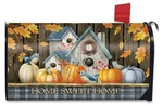 Briarwood Lane Rustic Fall Birdhouse Welcome Mailbox Cover. Fixed Price $15.95.
