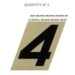 The Hillman Group 840560 3-INCH Aluminum Angle-cut Number (2 Pack). Fixed Price $6.25.