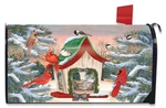 Briarwood Lane Snowy Birdhouse Mailbox Cover. Fixed Price $15.95.