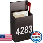Land Voi Wall-mount Mailbox With One Flag Kit Three Sets Of 0-9 Numb. Fixed Price $83.18.