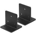 YIDU69Q 2 Pcs 6X6 Concealed Post Baseheavy Duty Knife Plate Bracket 3 Gauge. Fixed Price $81.65.