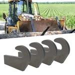 4X Steel Mounting Brackets Pin Type Loader Bucket Pallet Forks Heavy Duty. Fixed Price $69.99.