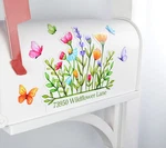 Mailbox Magnet Partial Cover, Custom Wildflowers With Address Or Name. Fixed Price $22.95.