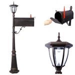 Mailbox/post Solar Light Combo Kit Heavy Duty Cast Aluminum Postal. Fixed Price $275.99.