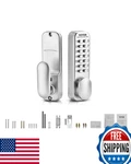 Vevor Mechanical Keyless Entry Door Lock, 14 Key, Stainless Steel, Waterproof. Fixed Price $69.35.