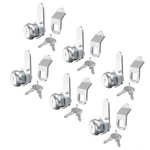 Hecfu 6 Pcs Tool Mailbox Lock, 5/8 Cam Keyed Alike, Replacement Fi. Fixed Price $28.01.